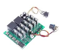 60A 10-55V Digital display PWM speed controller module forward reversal 0~ adjustable DC motor 12V 24V 36V 48V MAX 100A