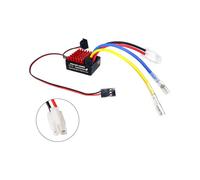 60A ESC ad alta corrente per auto in scala 1/10 con tutte le protezioni meteorologiche e connettori a T Connectivitys spazzolato ESC con compatibilità differenziali