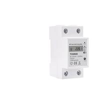 60A Smart Switch Meter Kwh Metering Circuit Breaker Timer with over voltage current Limiter protection MQXFCZUX