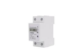60A Smart Switch Meter Kwh Metering Circuit Breaker Timer with over voltage current Limiter protection AUOQKQUT