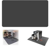 60cm * 50cm Tappetino per Macchina da Caffè Tappetino Cucina Profondità Circa 4 mm Facile da Pulire Tappeto Scolapiatti Cucina Adatto per Tappetini per Lavastoviglie e Asciugatura Tappetini