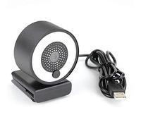 60fps Autofocus Webcam 1080p 2k HD Web Camera per Computer Portatile Pc con Microfono Ring Light Web Cam