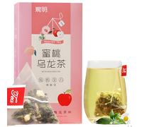 60g Di Tè Oolong Al Miele Biologico Naturale Originale Al Gusto Di Pesca Tè Oolong E Miele Alla Pesca Con Una Consistenza Liscia Senza Additivi BustineTriangolari per Una Facile Infusione