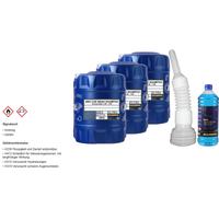 60L mannol Car Wash Shampoo Detergente Liquido Pulizia Incl. Gallo Scarico