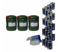 60L Olio Motore fanfaro Trd E6 Uhpd 10W-40 12xMotor Doctor + Motor Flush