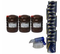 60L Olio Motore PEMCO SAE 10W-40 Multifarm STOU 12xMotor Flush