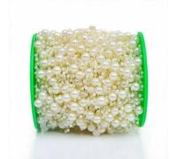 60m Simil Perle Plastica Perline Catena Stringa Ghirlanda Decorazioni di Nozze