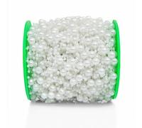 60m Simil Perle Plastica Perline Catena Stringa Ghirlanda Decorazioni di Nozze