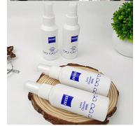 60ml Bottiglia di liquido detergente per lenti in vetro, detergente spray per lenti, pulitore per schermi di telefoni cellulari, computer, lenti di occhiali e occhiali da sole, Set portatile multifunz