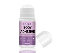 60ml Colle pour le Corps, Colle pour Peau, Colle pour Vêtements sur la Peau, Conception de la Balle, Bas de Compression Colle Textile, Adesivo Trasparente e Impermeabile, Colla Pelle per Abbigliamento