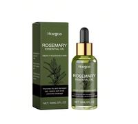 60ml Olio per capelli al rosmarino - Fragranza erboristica di lunga durata, riduce la rottura e le doppie punte dei capelli, lascia i capelli morbidi e lucenti, adatto per donne, uomini, madri, mogli 