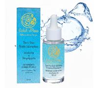 60ml Siero Viso Acido Ialuronico Triplo Peso Molecolre Antimacchia e Antiage con Vitamina C ed E, Collagene, Effetto Idratante e Rimpolpante, Formula Naturale Vegana Made in Italy