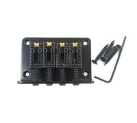 60mm Chitarra Roller Saddle Bridge Fisso Hardtail Sella Ponte Carico Superiore Cordiera 4 Corde Basso Ukulele Strumenti di Ricambio