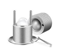 60mm Ice Ball Maker Aircraft Lega di alluminio antiscivolo Kit pressa sfera di ghiaccio for accessori Whisky Bar Congelamento domestico Mo - ld