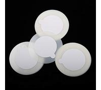 60pcs Adesivi Colla Ciglia Monouso Plastica Estensione Del Ciglio Pad Della Colla Del Basamento Pallet Adesivo Trucco Accessori