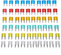60pcs Auto Truck Mini Fusibile Assortimento Blade Set 5/10/10/20/20A/30A misto Miscelati Sicurezza FUSE Accessori Kit