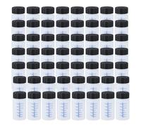 60PCS Contenitori Per Vernice Da 56,7g - Bottiglie Di Vernice Vuote Con Pennello