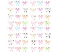 60Pcs DIY Resin Nail Decorations Assorted Colors Reusable Manicure Tool Set