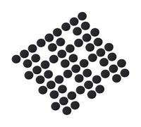 60Pcs Interior Car Roof Buckle Snap Fixing W/Screws Fit For Repair Headliner Pin