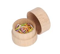 60Pcs Knitting Stitch Markers Triangle Colorful Locking Stitch Knitting Place Markers with Wooden Storage Box for Knitting Crochet Crafting