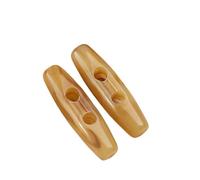 60Pcs/lot 31/39mm Multi-color Pearl Acrylic Horn Buttons Sweaters Coat Oval Olive(Khaki,L 31mm)