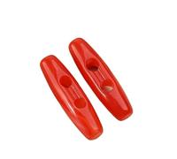 60Pcs/lot 31/39mm Multi-color Pearl Acrylic Horn Buttons Sweaters Coat Oval Olive(Red,L 31mm)