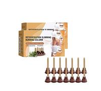 60pcs Moxibustion Gathering Energy & Detox_ification Slim_ming Burning Column - Herbel Mugwort Moxibustion Sticks with Self-Stick Base, Moxa Stick for Moxibustion, Moxa Stick for Weght Loss (2Box)