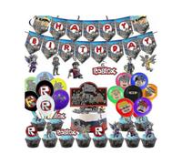 60pcs Roblox Virtual Themed Rat S Cake Toppers Hanging Spi