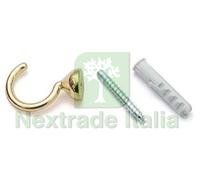 60PZ GANCI RACCOGLITENDA A FILO MICRO ORO MM.29: