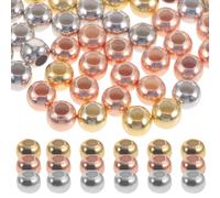 60Pz Perline Argento 925 Per Creazione Collane Bracciali DIY