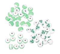 60Pz Perline Legno Colorate Per Gioielli Fai Da Te Bracciali