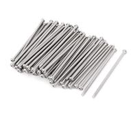 60pz Phillips Bulloni Testa Di Pan Viti Bullone 304 Acciaio Inox M3x70mm