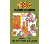 60s Word Search Puzzle Book: Word Searches with Easy to Read Print About 1960's, Retro Brain Games, Vintage Word Puzzles and More… I 6x9 Inches, 110 ... Holidays, and Screen-Free Summer Ideas