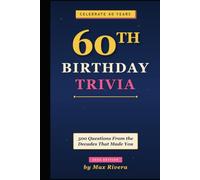 60th Birthday Trivia Gift Book