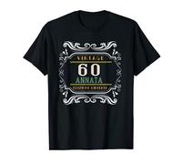 60th Buon Compleanno Vintage Fatto in 60 anni anni 1990 Maglietta