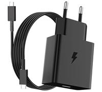 60W Caricatore e Cavo per Samsung Galaxy S26 Ultra 5G, Ricarica Rapida PD 3.0 Tipo C Cavo 1 Metro e Mini Adattatore di Caricabatterie USB C 60 Watt per Samsung S25+ S24+ S23 Ultra Galaxy A56 Tab S10+