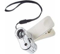 60X Adattatore Clip-On Per Telecamera Microscopio Luce Espansione Per Smartphone