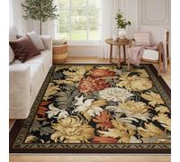 60x120 Tappeto piccolo ingresso Boho floreale vintage lavabile