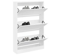 60x34x63,5 cm di scarpe bianche ingegnerizzato in legno in legno elegante calzature per le calzature mobili del corridoio per mobile per scarpe salvavita per la casa