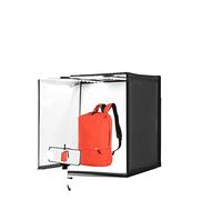 60x60 Photo Studio Light Box Photography Studio Shooting Light Tent Box 6 colori Sfondi da tavolo LED Light Studio Box Per la fotografia in studio
