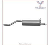 61.63.07 Silenziatore posteriore Imasaf per RENAULT SCENIC MEGANE