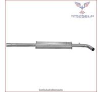 61.72.06 Silenziatore centrale Imasaf per RENAULT SCENIC MEGANE