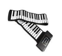61/88 Tasti Roll Up Piano Flessibile In Morbido Silicone Pianoforte Elettronico Digitale Roll Up Tastiera Portatile Portatile Pianoforte Elettronico (Color : 61 Keys)