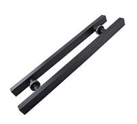 61 cm quadrato rettangolare forma in acciaio inox tirare cancello d'ingresso maniglia lunga moderna commerciale interno esterno porta T bar tirare spinta due lati in vetro maniglia per porta in vetro