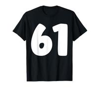 61 Meme Funny Six One 61 Meme Gen Alpha Slang 6 1 Hands Maglietta