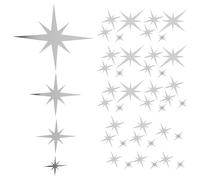 61 Pcs Decorazioni Da Parete Adesivi Camera Letto Decalcomanie Del Soggiorno