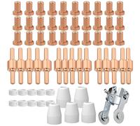 61 pezzi di materiali di consumo per taglio al plasma PT31 con guida a rulli PT-31