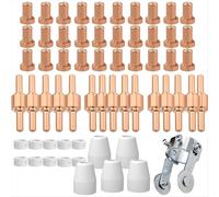 61 pezzi di materiali di consumo per taglio al plasma PT31 con guida a rulli PT-31