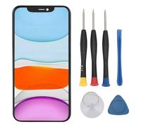 61 Pollici Schermo Ricambio per iOS 11 Acqua Proof Seal Incell 3D Touch | 3D touch display Digitizer Assembly per Ios 11,Metallo,6.1 inch,Schermo compatibilità,Great display Solution