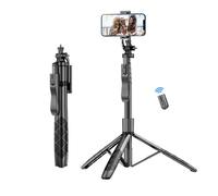 61" Treppiede Selfie Stick Professionale Con Telecomando, Supporto Per Treppiede Del Telefono e Treppiede da Viaggio Compatibile Con Smartphone/Fotocamere